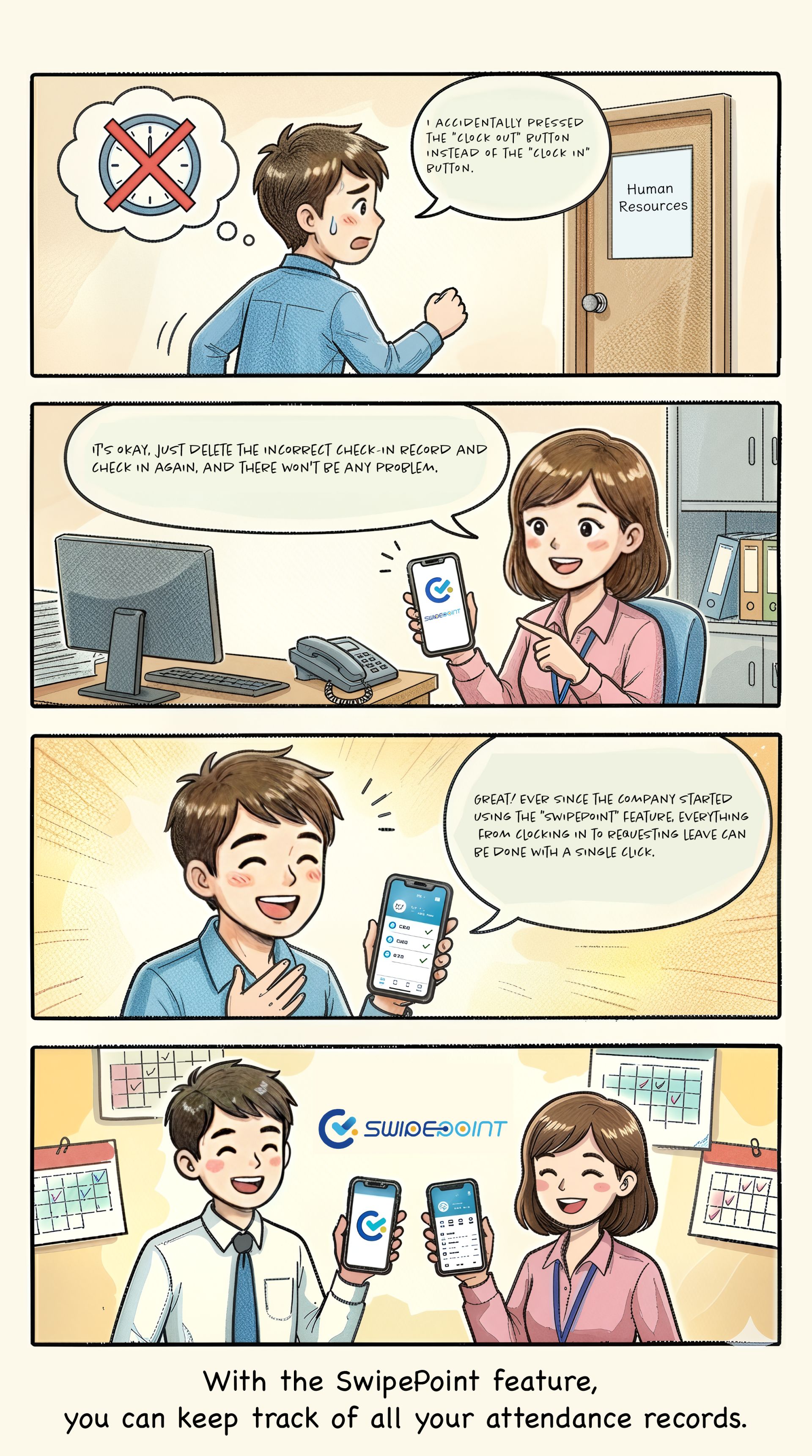 Clocked wrong? No stress.